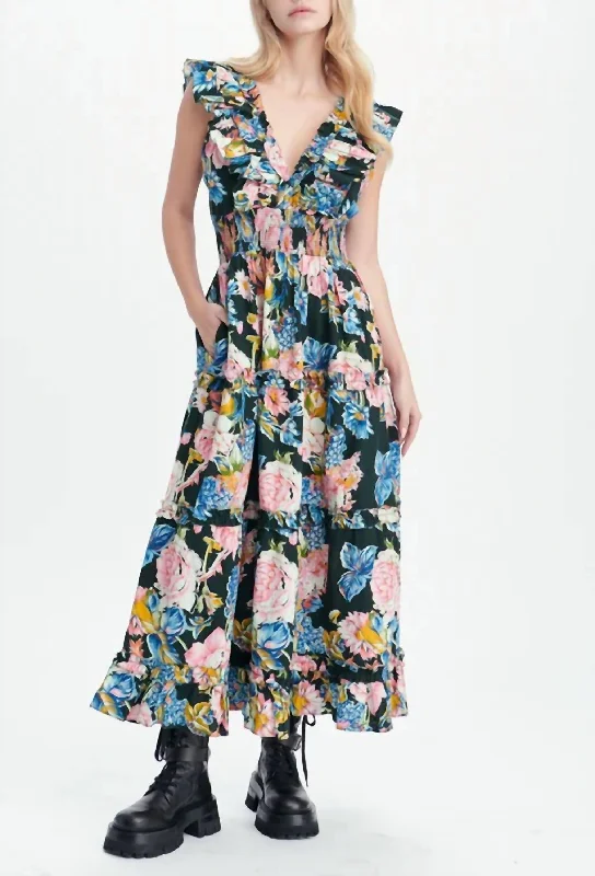 Azalea Dress in Kylie Print Mesh unclassified dresses