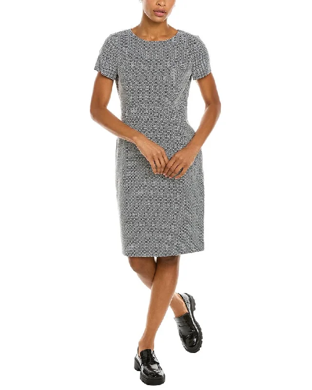 Brooks Brothers Jacquard Sheath Dress Affordable unclassified dresses