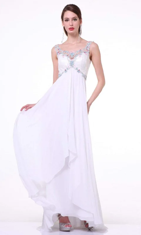 Cinderella Divine - 57 Sleeveless Beaded Illusion Scoop A-Line Dress Long sleeve unclassified dresses Cinderella Divine - 57 Sleeveless Beaded Illusion Scoop A-Line Dress Long sleeve unclassified dresses