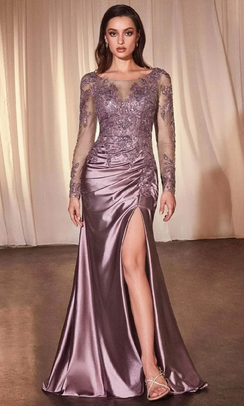 Cinderella Divine CDS505 - Illusion Bateau Sheath Evening Gown Budget-friendly unclassified dresses Cinderella Divine CDS505 - Illusion Bateau Sheath Evening Gown Budget-friendly unclassified dresses