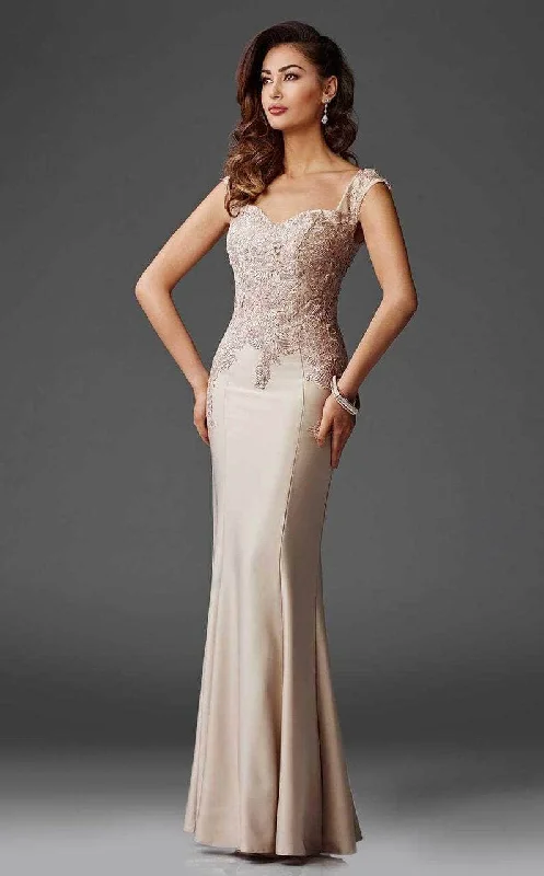 Clarisse - M6416 Sleeveless Fitted Bodice Prom Gown Bright color unclassified dresses Clarisse - M6416 Sleeveless Fitted Bodice Prom Gown Bright color unclassified dresses