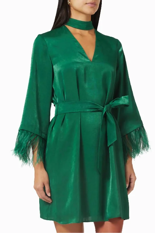 Egizio Dress in Green Sleeveless unclassified dresses