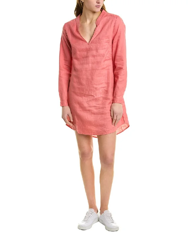 HIHO Bananakeet Linen Dress One-shoulder unclassified dresses