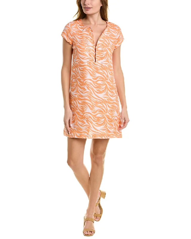 HIHO Rachel Linen Shift Dress Long sleeve unclassified dresses
