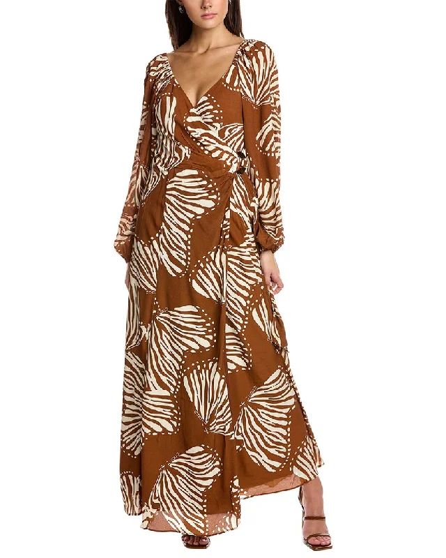Hutch Natasha Wrap Dress Comfortable unclassified dresses