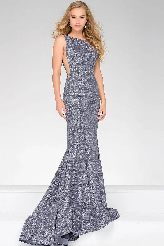 Jovani 45830 Glamorous Low Back Prom Dress - 1 pc Gunmetal in Size 0 Available Wedding guest unclassified dresses Jovani 45830 Glamorous Low Back Prom Dress - 1 pc Gunmetal in Size 0 Available Wedding guest unclassified dresses
