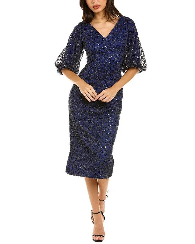 JS Collections Adeline Tea-Length Dress Tulle unclassified dresses