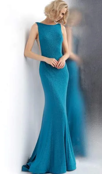 JVN by Jovani - Bateau Glitter Jersey Trumpet Dress JVN67094 - 1 pc Peacock In Size 2 Available Anniversary unclassified dresses JVN by Jovani - Bateau Glitter Jersey Trumpet Dress JVN67094 - 1 pc Peacock In Size 2 Available Anniversary unclassified dresses