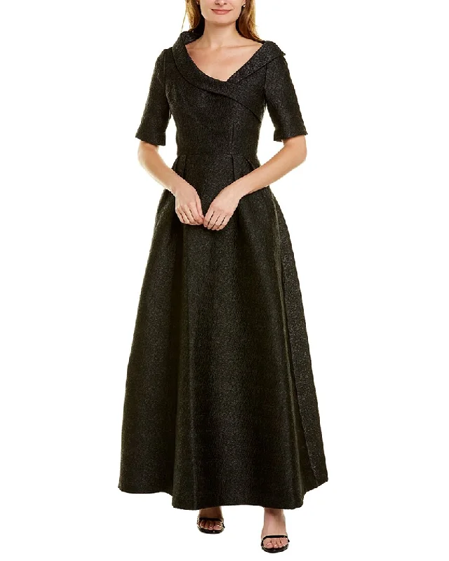Kay Unger Coco Gown Ruffled unclassified dresses