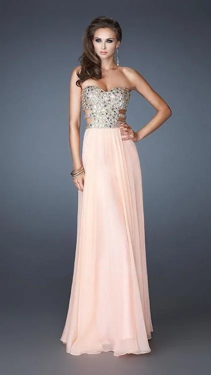 La Femme 18602 Bedazzled Prom Dress Vacation unclassified dresses