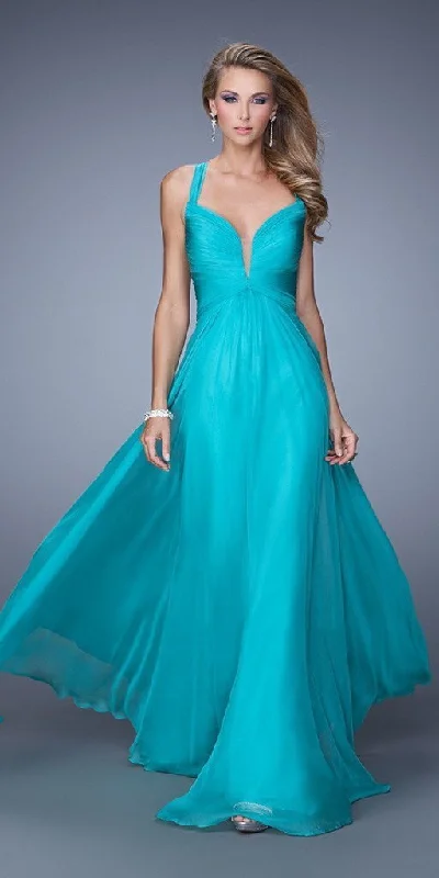 La Femme - Illusion Plunging Sweetheart Neckline A-line Gown 20995SC - 1 pc Spearmint in Sizes 00 Available Tulle unclassified dresses La Femme - Illusion Plunging Sweetheart Neckline A-line Gown 20995SC - 1 pc Spearmint in Sizes 00 Available Tulle unclassified dresses