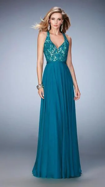 La Femme - Prom Dress 22186SC Long sleeve unclassified dresses