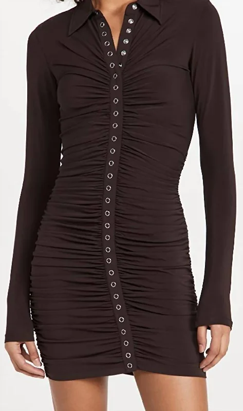 Larsen Dress in Ganache Festival unclassified dresses