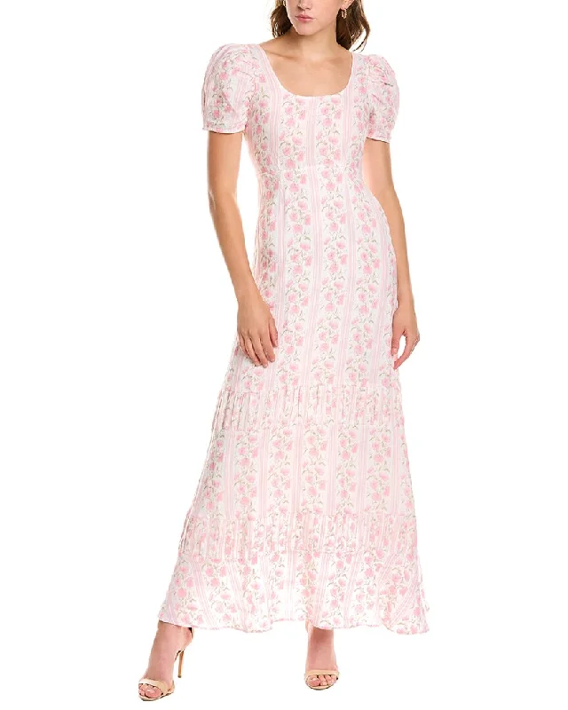 LoveShackFancy Poole Linen Dress Casual unclassified dresses