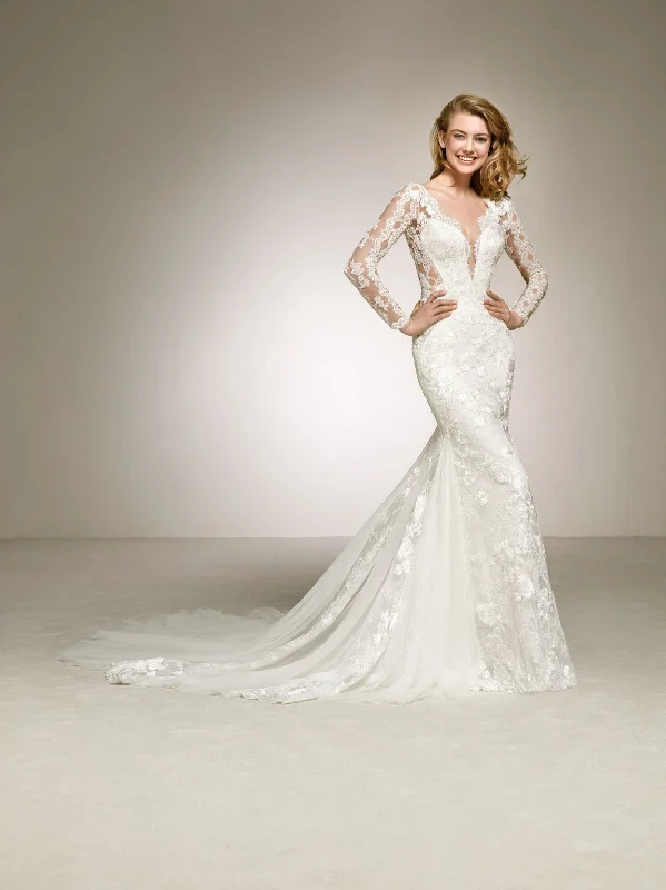 Pronovias DAMARIS Ruffled unclassified dresses