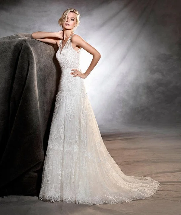 Pronovias Ruched unclassified dresses