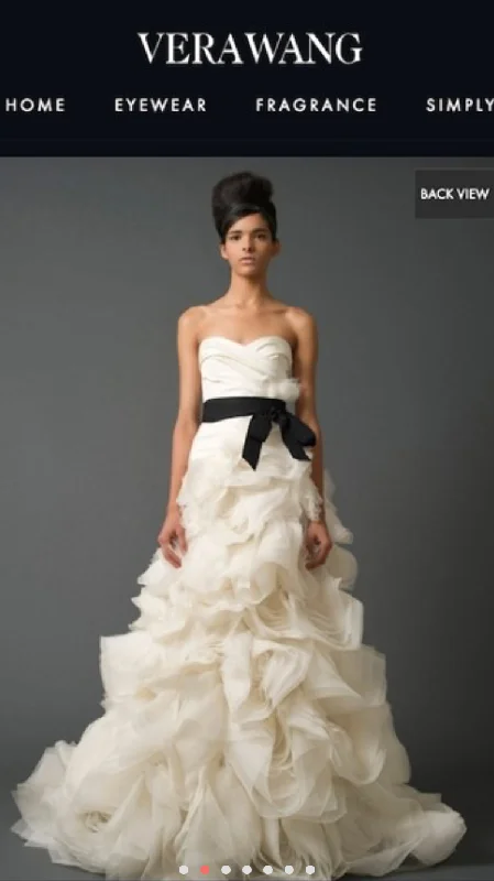 Vera Wang Ruched unclassified dresses
