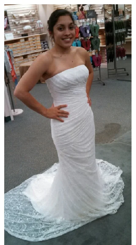 Vera Wang White VW351044 Unique unclassified dresses