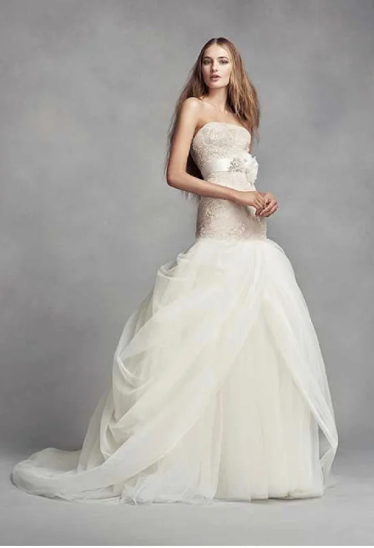 Vera Wang White Vw351393 Trendy unclassified dresses