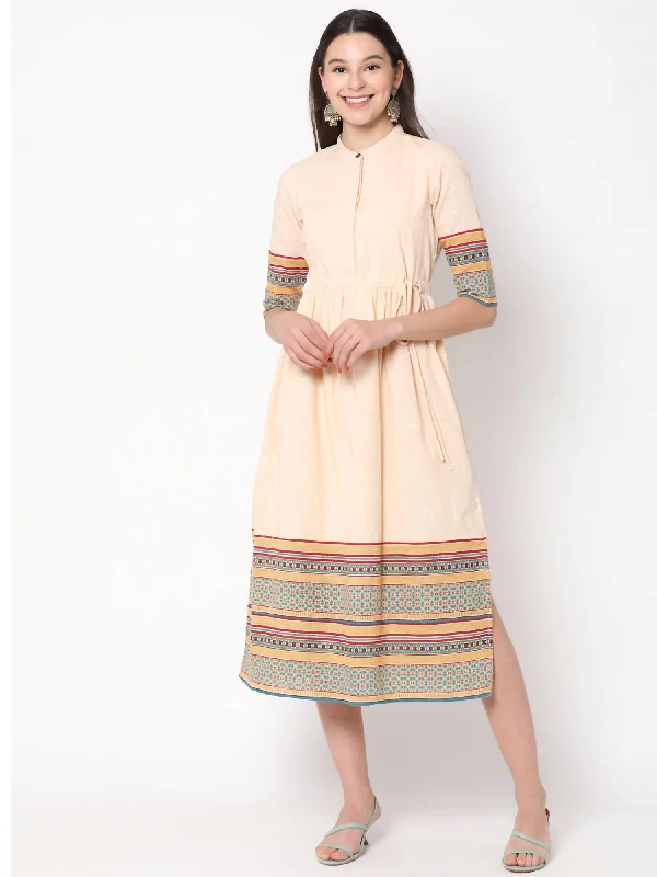 Nile Cotton Dress In Off White Everyday wear unclassified dresses