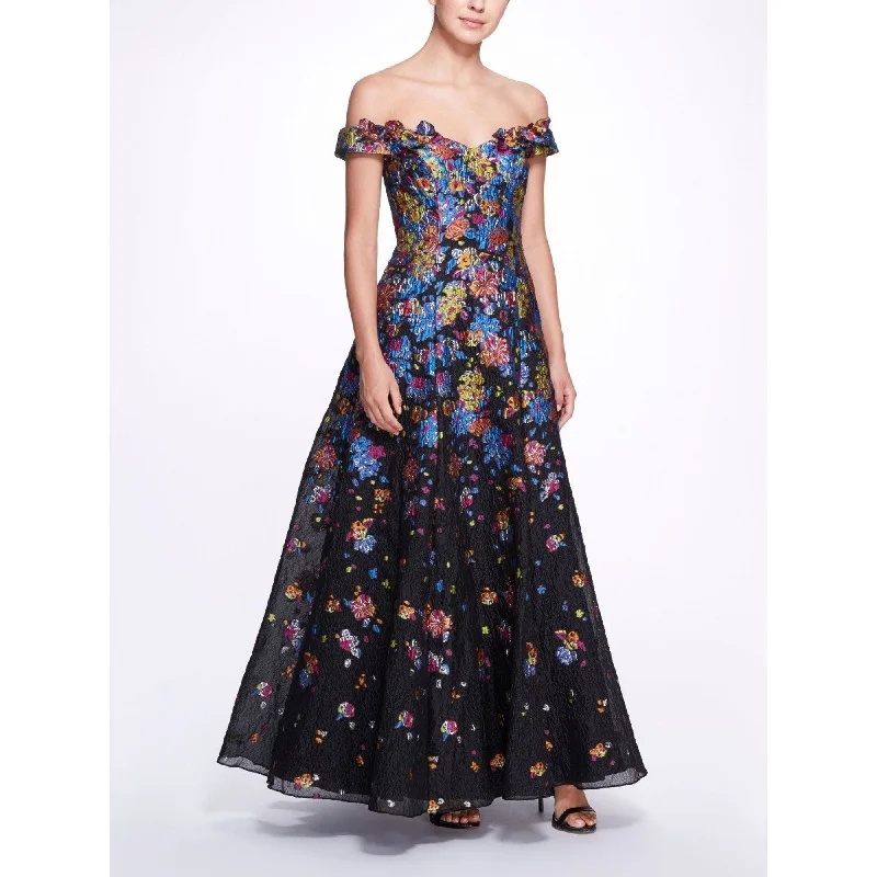 Off The Shoulder Gown Backless unclassified dresses