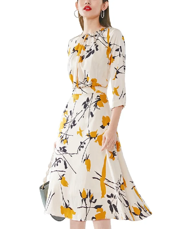 Onebuye 3/4-Sleeve Dress Party unclassified dresses