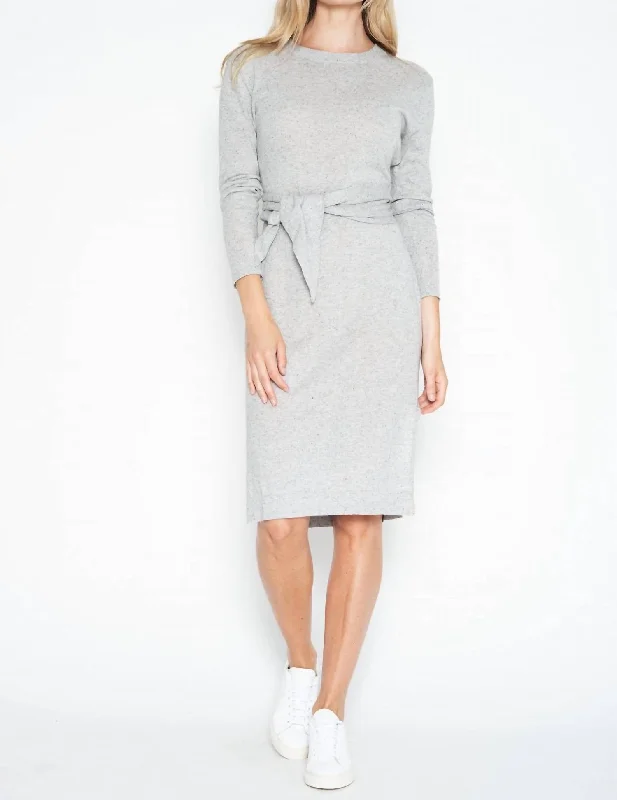 Poppy Dress in Oxford Donegal Silk unclassified dresses