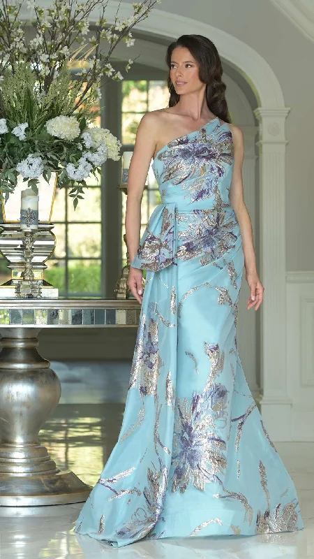 Rina Di Montella RD3233 - One-Shoulder Ruched Prom Gown Lounge unclassified dresses