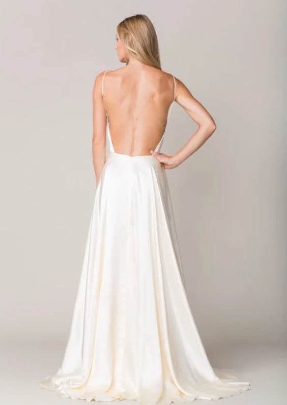 Sarah Seven provence Open-back unclassified dresses