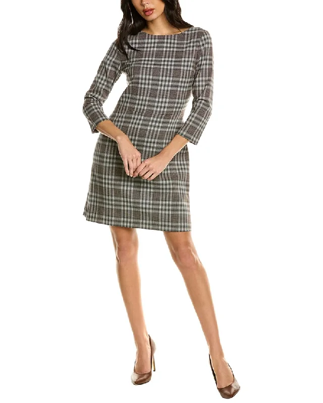 Theory Kamillina Wool-Blend Dress Formal unclassified dresses