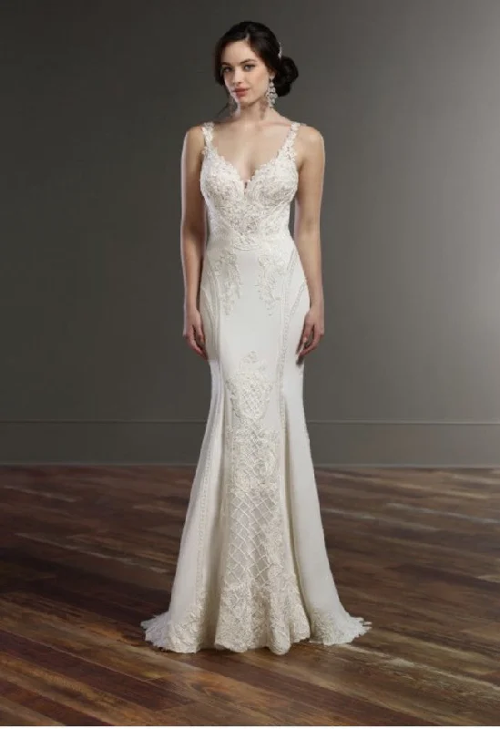 Martina Liana 862 Couture Open Back Silk unclassified dresses