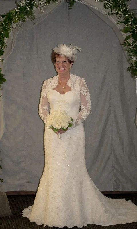 Oleg Cassini Crl277 Long sleeve unclassified dresses