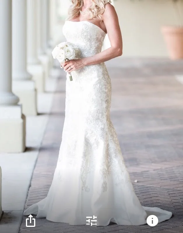 Oleg Cassini CWG480 Metallic unclassified dresses
