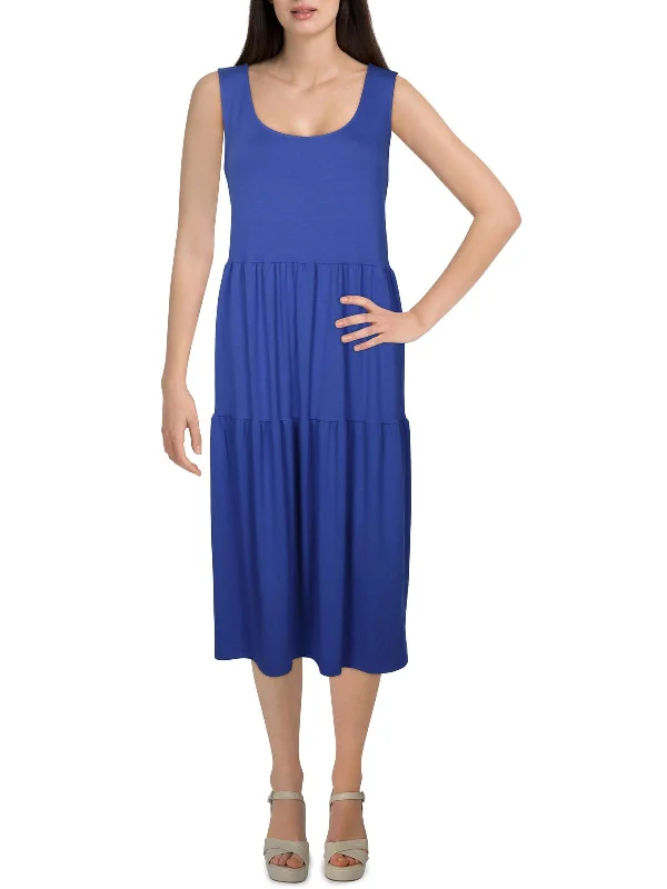 Womens Tiered Pullover Sundress Graduation unclassified dresses