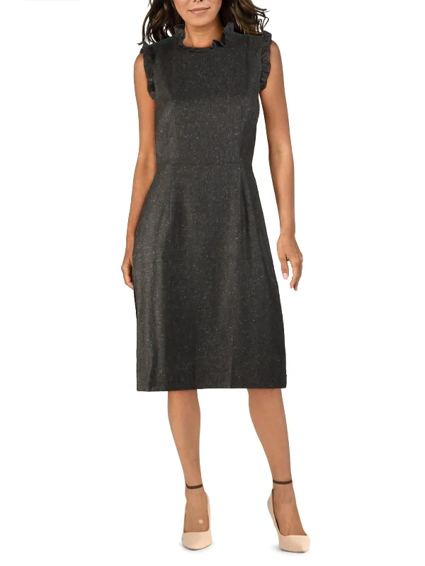Womens Wool Blend Office Wear Wear to Work Dress Corset unclassified dresses
